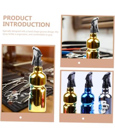 Ipetboom Hair Salon Spray Bottle Empty Sprayer Spray Bottle Hair Pressure Pump Sprayer Cosmetic Sprayer Bottlers Water Spray Gardening Spray Bottle Plant Portable Plastic Dispenser Filling 23.5x6cm Golden - Buy Online on GoSupps.com