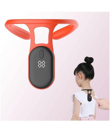 Back Posture Corrector Women with Smart Vibration Reminder Invisible Back Posture Brace Help to Keep Right Posture Orange
