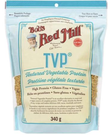 Bob's Red Mill Textured Vegitable Protein (TVP) 340g Tan