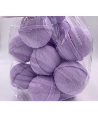 SpaPure French Lilac Bath Bombs - 14 Fizzies with Shea Butter, Ultra Moisturizing (12 oz) - Ideal for Dry Skin - Buy Online on GoSupps.com