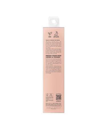 e.l.f. Dual-Ended Cream + Powder Brush - Two-in-One Vegan Makeup Brush for Airbrushed Complexion | Cruelty-Free eCommerce - Buy Online on GoSupps.com