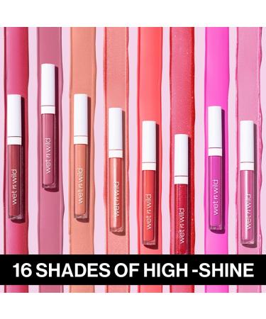 Wet n Wild Megaslicks Lip Gloss - Wined and Dined | 0.19 oz | Free International Shipping - Buy Online on GoSupps.com