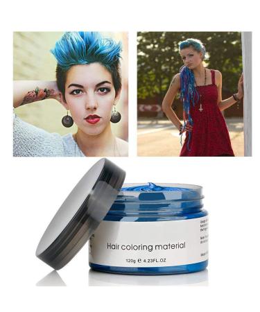 Buy Jakuva Hair Coloring Dye Wax - Temporary Blue Styling Cream for Parties Cosplay & Halloween | Easy Wash Out 4.23 oz - International Shipping Available - Buy Online on GoSupps.com