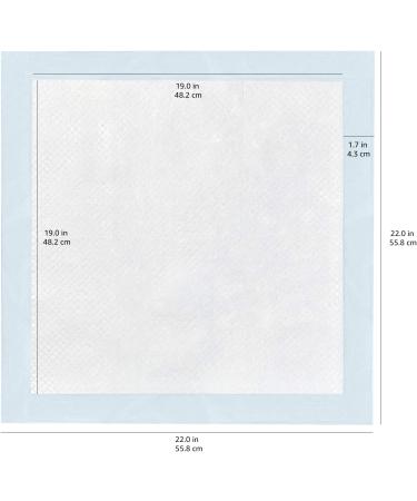 Amazon Basics Dog Puppy Pads 100 Count - Leak-proof 5-Layer Pee Pads for Potty Training - Buy Online on GoSupps.com