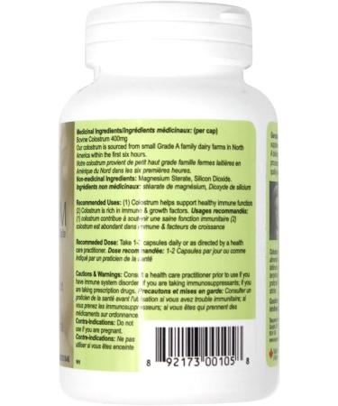 Sequence Health First Milking Colostrum Capsules | Helps to Support Healthy Immunity | Naturally Rich in Immune & Growth Factors | Canadian Company | 90 Capsules - Buy Online on GoSupps.com
