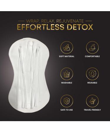 Castor Oil Wrap Kit with Premium Castor Oil and Reusable Organic Abdomen and Neck Detox Wellness Pads with Adjustable Tie Straps Easy to Use Mess Free Wellness Pack - Buy Online on GoSupps.com