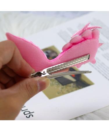 Mermaid Tail Hair Sparkling Pins - Pink Hair Clips for Women and Girls - Buy Online on GoSupps.com