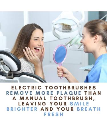 8 Pack Oral B Compatible Replacement Electric Toothbrush Heads - Superior Cleaning for Braun Handles - Plaque Removal - White - Buy Online on GoSupps.com