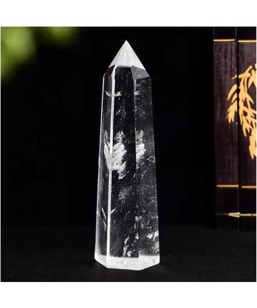 Natural Crystal Rough Crystal Tower High Temperature Melting White Crystal Scepter Fengshui (Size : 1100-1200g) - Buy Online on GoSupps.com