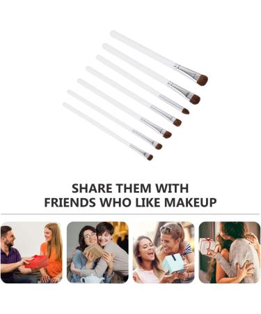 FRCOLOR 7pcs Eye Shadow Brush Set Makeup Brush Girl Eyeshadow Brush Eye Tool Brush Miss Lip Brush The Face - Buy Online on GoSupps.com
