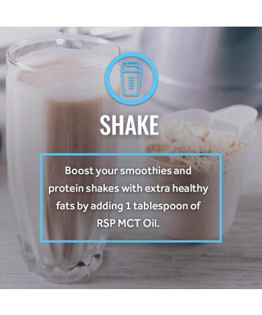 RSP Nutrition Clean Active MCT Oil 32 oz - Premium Medium Chain Triglycerides - Buy Online on GoSupps.com