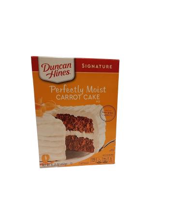 Duncan Hines Signature Carrot Cake Mix with Creamy Cream Cheese Frosting Bundle - Buy Online on GoSupps.com