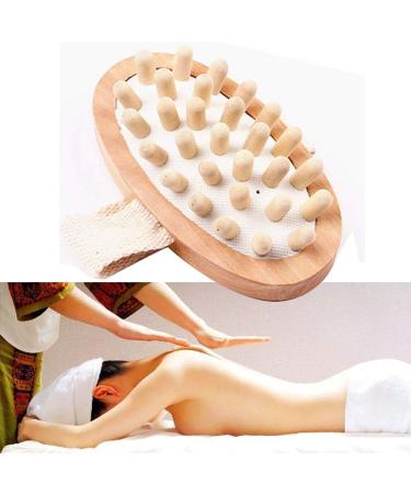 Gazelle Trading Anti Cellulite Massager Brush Set for Cellulite Reduction and Body Circulation - 2 Pcs - Buy Online on GoSupps.com