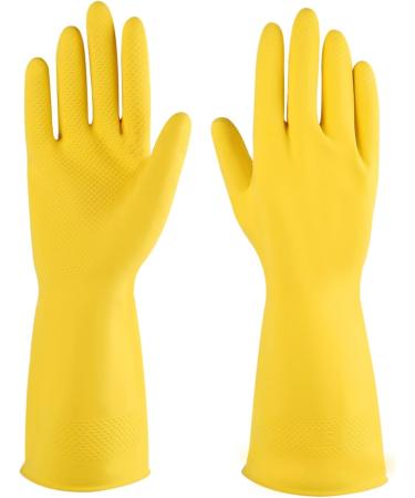 All-Purpose Reusable Cleaning Gloves - Kitchen and Washroom - Waterproof - Prestige Pattern Small