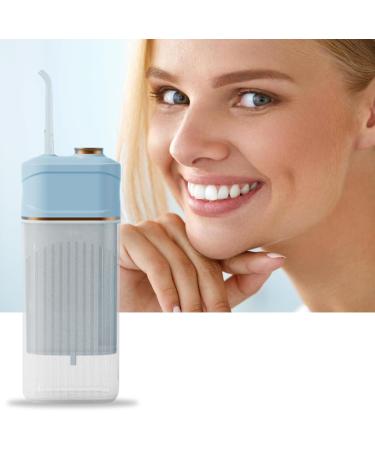  Hogvinnatil Water Flosser - 200ml Dental Cleaner with Reservoir | Cordless Dental Cleaner for Daily and Nighttime Oral Care - Buy Online on GoSupps.com