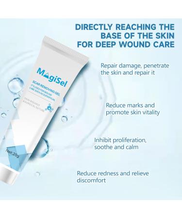 MagiForeign Scar gel scar cream scar removal cream acne scars healing gel for scars surgical scar cream keloid scars acne old and new scars - Buy Online on GoSupps.com