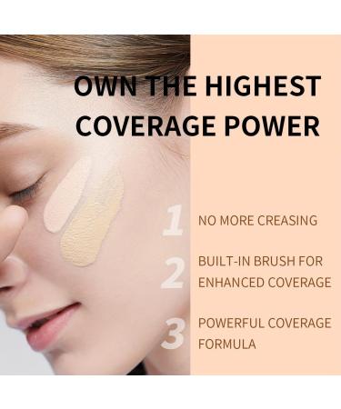 Moisturizing Concealer Stick Lightweight Full Coverage Long Lasting Conceals Corrects Hydrates Long-Wear Matte Finish Waterproof & Lightweight For All Skin 2 Pcs (06 * 2) 06*2 - Buy Online on GoSupps.com