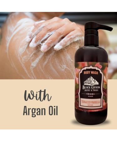 Black Canyon Tobacco Vanilla Scented Body Wash 16 Oz (2 Pack) - Buy Online on GoSupps.com