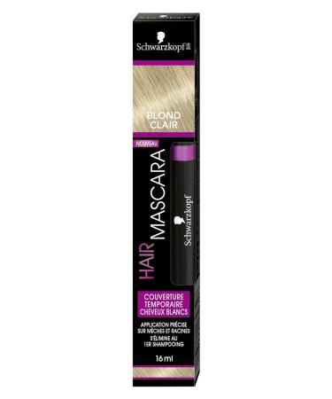 Schwarzkopf Hair Mascara - Temporary Hair Color for Roots & White Hair - Light Blonde 16ml - 1 Pack - Fast International Shipping - Buy Online on GoSupps.com