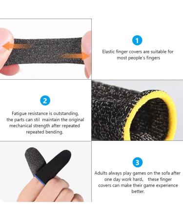 5 Pairs Finger Cots - Basketball Finger Protectors & Touchscreen Sleeves | Game Accessories for Controllers - Buy Online on GoSupps.com
