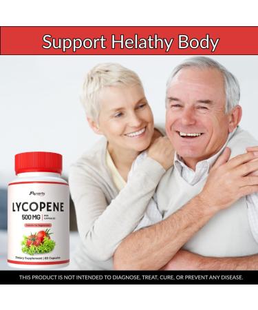 Mysurty Lycopene Supplements for Men | lycopene Supplement | Lycopene 500mg | Capsules for Men & Women - 60 Capsules (Pack 2) - Buy Online on GoSupps.com