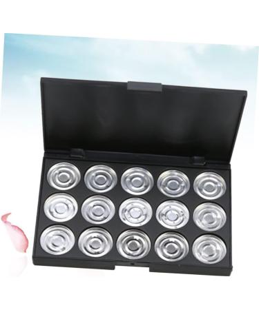 Beavorty 3pcs 15 Eyeshadow Travel Cosmetic Case Empty Makeup Empty Cosmetic Eye Shadow Foundation Concealer 1 count (Pack of 1) Silverx3pcs - Buy Online on GoSupps.com