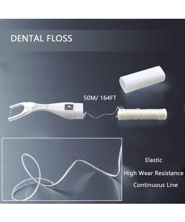 Dental Floss Spool & Interdental Brush - 50 Meter Dental Care | International Shipping - Buy Online on GoSupps.com