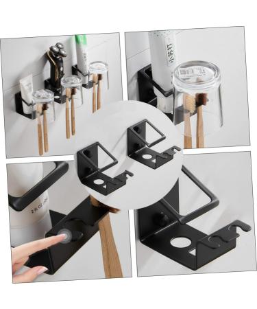 Alipis 2-Pack Electric Toothbrush Holder Wall Bracket | Stainless Steel Bathroom Organizer for Electric Toothbrushes & Razors | Space-Saving Design - Buy Online on GoSupps.com