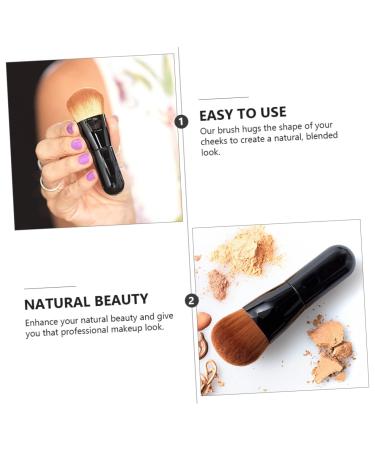 NOLITOY Foundation Brush - Blending Contouring & Exfoliating Makeup Brush for Flawless Application | International Shipping Available - Buy Online on GoSupps.com