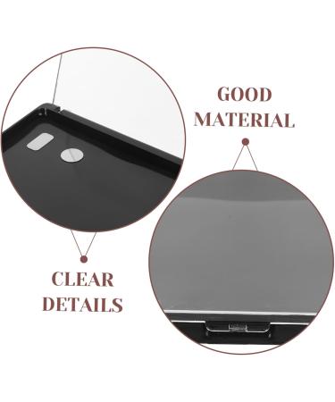  Healeved Healeved 2 Piece Empty Makeup Palette with Transparent Durable Portable Suitable for Eyeshadow Blush Highlighter Contour for Daily Use - Buy Online on GoSupps.com