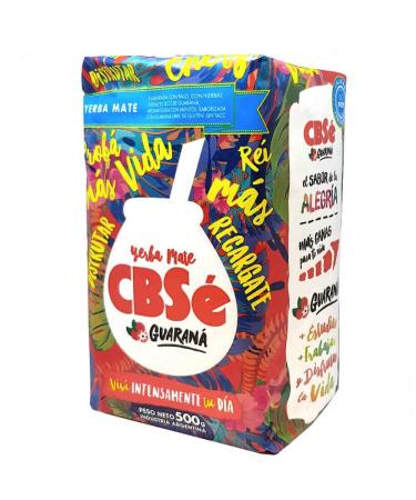 Yerba Mate Tea CBS Guarana CBS (4 x 500g)