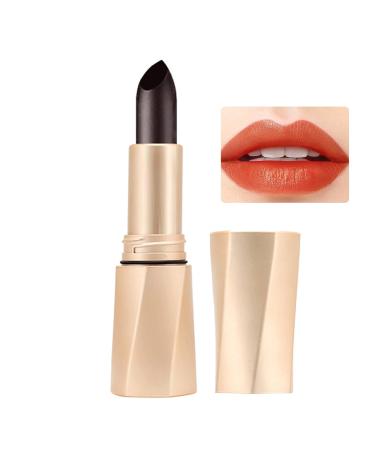 Tuxxjzm Cream lipstick tinted lipstick long-lasting matte lip color non-sticky matte lipstick waterproof velvet lip tint 3.8g for women and girls