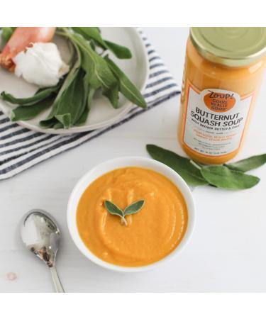 Zoup! Good Really Good Butternut Squash with Brown Butter & Sage Soup - 16 oz - Gluten Free, No Artificial Ingredients, Ready to Serve - Buy Online on GoSupps.com