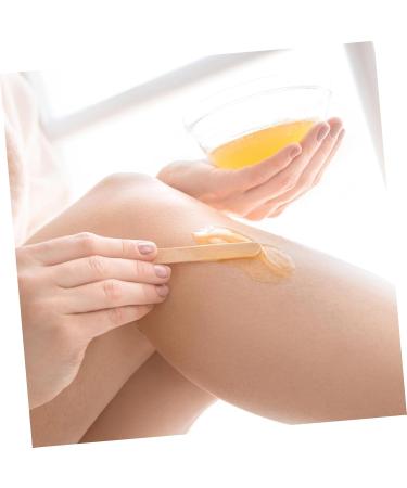 Lot De 200 Bandes D' pilation Non Tiss es Et B tons D' pilation En Bois Pour Corps Et Visage Format Moyen Pour pilation La Cire Maison Usage Familial Et Professionnel - Buy Online on GoSupps.com