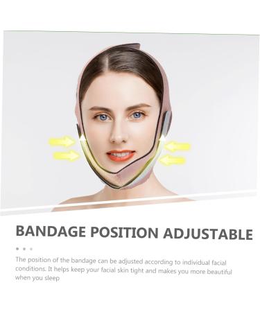 FOMIYES 1 Pc Thin Face Belt Chin Slimming Strap Reusable Strap Facial Slimming Strap V Shaped Face Belts for Women Double Chin Reducer Strap Polyester Woman Shaping Face Thinner - Buy Online on GoSupps.com