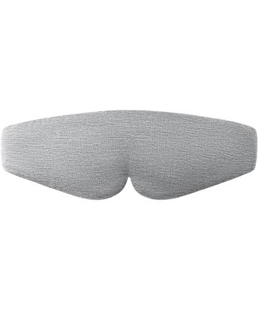 100% Blackout Eye Mask Cotton for Sleeping Alaska Bear Organic Bamboo Sleep Mask for Women Men Home/Travel/Yoga 0 Eye Pressure Naturally Hypoallergenic & Breathable Includes Earplugs Set(Silver) - Buy Online on GoSupps.com