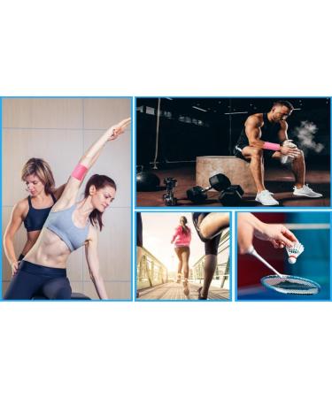 Pink Sports Athletic Foam Tape - Pre Wrap for Ankles Wrists Hands & Knees - 2.75 x 30 Yards - International Shipping Available - Buy Online on GoSupps.com