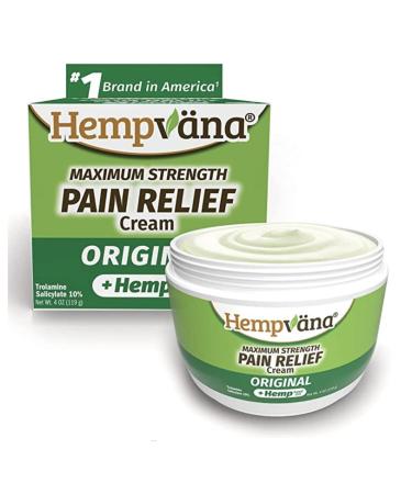 As Seen On TV Hempvana Pain Relief Cream for Arthritis by BulbHead - The Hemp Cream for Pain Relief & Joint Pain Relief with Hemp Seed Extract (1 Pack)