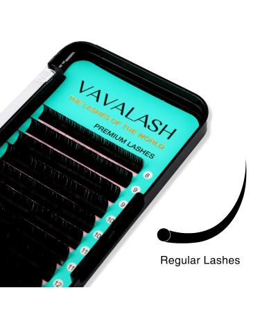 Premium Silk 0.03 D Curl Eyelash Extensions 13-20mm Individual Lashes - Soft Matte Dark Professional Eye Extension Supplies - Buy Online on GoSupps.com