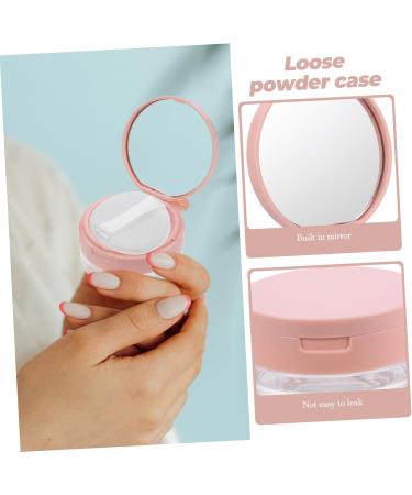 Outanaya 2pcs Portable Powder Box Blusher Powder Jar Face Powder Jar Foundation Powder Jar Kit Black Plastic - Buy Online on GoSupps.com