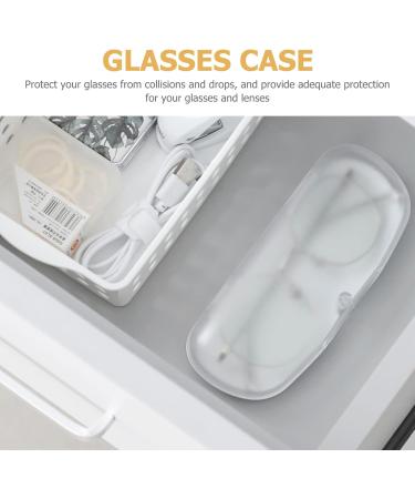 COHEALI Glasses Case - 2 Pack Transparent Eyeglass Holder & Lens Storage Box for Safe Eyewear Protection - Buy Online on GoSupps.com