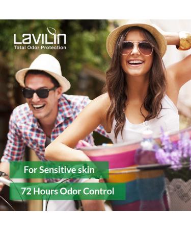 Lavilin Aluminum Free Natural Deodorant for Women and Men - Up to 72 Hours Odor Control - Buy Online on GoSupps.com