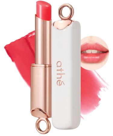 ATH Authentic Lip Balm 07 MERRILY (Tinted) Lightweight Wear & Plumping Lips without Stickiness Moisturizing & Nourishing Plant-Based Vegan Chapstick for Dry Petrolatum Free Cruelty-Free