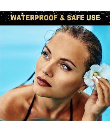 Dajidafu 4 Pairs Eyeliner Decal Eyelash Sticker Lady Accessories Self-adhesive Dating Prop Multipurpose Makeup Tool Eyelashes Type 4 - Buy Online on GoSupps.com