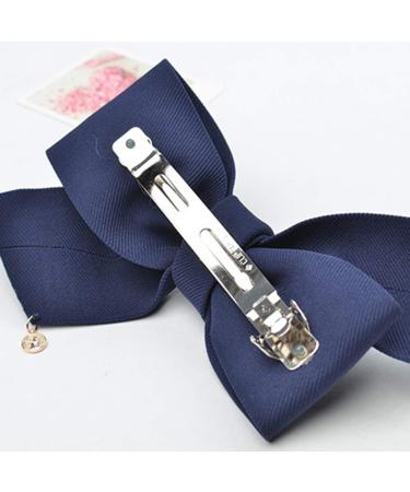 3 Pcs Black Bow Hair Clips Set for Women - Handmade Barrettes for Halloween, Christmas, Parties - Bohemian, Hawaiian, Wedding, Cosplay Headband Accessories - Buy Online on GoSupps.com