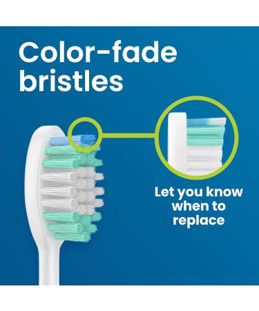 10 Pack Replacement Toothbrush Heads for AquaSonic Black & Vibe Series - Compatible Electric Toothbrush Accessories - Buy Online on GoSupps.com