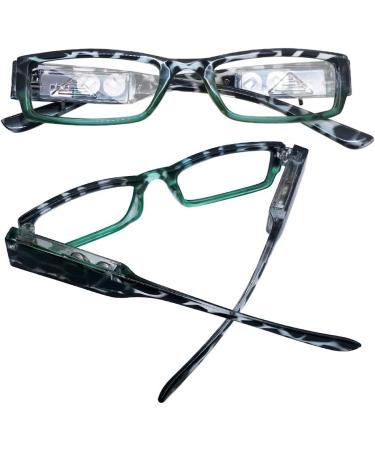 Bright LED Reading Glasses +150 | Lighted Magnifier for Nighttime Use | International Shipping - Buy Online on GoSupps.com