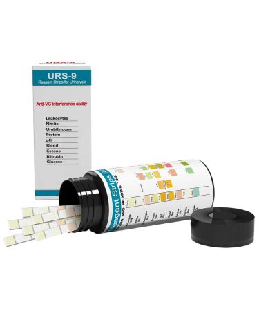 Fowybe urine analysis test strips - 100 exact keto strips urine test strips with 9 parameters |Urint test with quick result on ketosis in ketogenic and low -carbohydrate diet simply