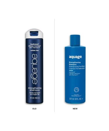 AQUAGE SeaExtend Strengthening Shampoo - Mineral-Rich Formula for Stronger Hair & Reduced Breakage - 33.8 oz - International Shipping Available - Buy Online on GoSupps.com