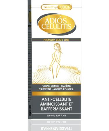 Anti-Cellulite Gel Reducer and Firmer | With Caffeine L-Carnitine and Red Vine | Completely eliminates cellulite | Thermoactive gel | Firms and moisturizes the skin | Gel 200ml - Buy Online on GoSupps.com